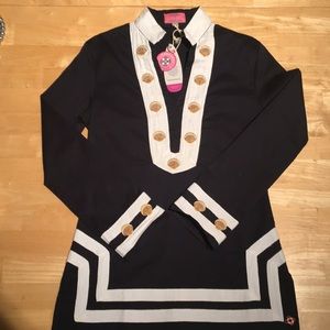 Castaway Nantucket Tunic Top with Scallop Trim